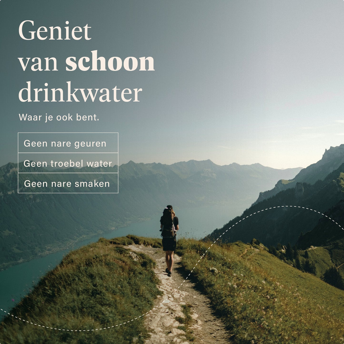 Survex Water Filter Straw - Zwart