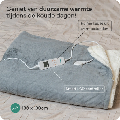 Zenwave Elektrische Deken - Antraciet