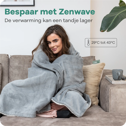 Zenwave Elektrische Deken - Antraciet