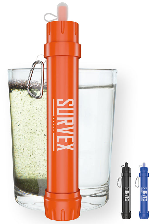 Survex Water Filter Straw - Oranje