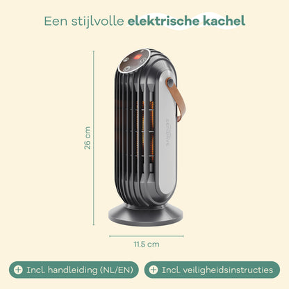Zenwave Elektrische Kachel - Draagbare Heater